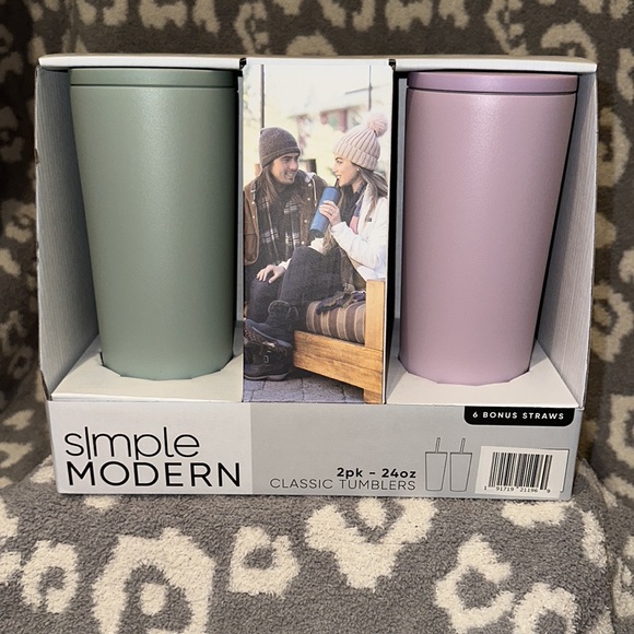 New Simple Modern Classic Tumblers 24oz Stainless Steel (2 pack set) 😍 - Picture 7 of 16